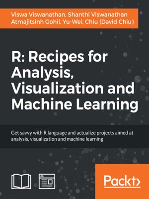 cover image of R: Recipes for Analysis, Visualization and Machine Learning
